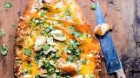 Cheesy Buffalo Chicken Stuffed French Bread. Cheesy Buffalo Chicken Stuffed French Bread.
