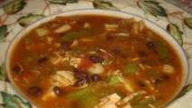 Savory Southwestern Soup-South Beach Friendly Savory Southwestern Soup-South Beach Friendly