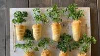 STUFFED CRESCENT ROLL CARROTS STUFFED CRESCENT ROLL CARROTS