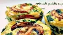 Spinach Quiche Cups Spinach Quiche Cups