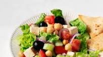 Chickpea Greek Salad Chickpea Greek Salad