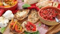 Italian Antipasti: Bruschetta and Roasted Peppers Recipe Italian Antipasti: Bruschetta and Roasted Peppers Recipe