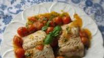 Tomato & Herb Sauced Alaskan Black Cod Tomato & Herb Sauced Alaskan Black Cod