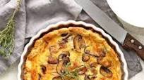Mushroom Quiche Mushroom Quiche