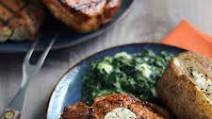 Dry Rubbed Porterhouse Pork Chops With Steakhouse Butter Dry Rubbed Porterhouse Pork Chops With Steakhouse Butter