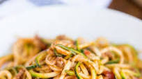 Zucchini Noodles In A Low Carb Spaghetti Meat Sauce Zucchini Noodles In A Low Carb Spaghetti Meat Sauce