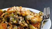 Roasted Brussels Caesar Salad Roasted Brussels Caesar Salad