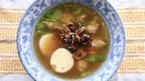 Egg Tofu Soup with Pork Meatballs Egg Tofu Soup with Pork Meatballs