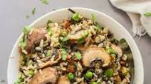 Wild Rice Pilaf with Mushrooms & Pecans Wild Rice Pilaf with Mushrooms & Pecans