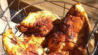 Fire-Eater Roasted Split Chicken Breasts on the Char-Broil Big Easy Fire-Eater Roasted Split Chicken Breasts on the Char-Broil Big Easy