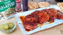 Chargrilled Pork Chop Sandwich Chargrilled Pork Chop Sandwich
