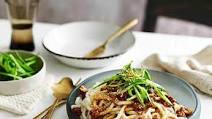 Minced pork noodles Minced pork noodles