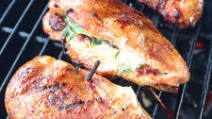 Grilled Chicken Breast Recipe Stuffed with Spinach, Cheese and Sundried Tomatoes Grilled Chicken Breast Recipe Stuffed with Spinach, Cheese and Sundried Tomatoes