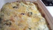 Poblano Chicken Enchilada Casserole Poblano Chicken Enchilada Casserole