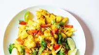 Roasted Turmeric Cauliflower (Aloo Gobi) Roasted Turmeric Cauliflower (Aloo Gobi)