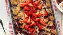 Chocolate-Covered Strawberry Cobbler Chocolate-Covered Strawberry Cobbler