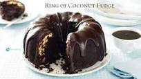 Ring of Coconut Fudge Cake Ring of Coconut Fudge Cake
