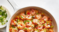 One-Pan Garlicky Shrimp & Rice One-Pan Garlicky Shrimp & Rice
