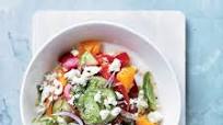 Tomato Salad with Red Onion, Dill & Feta Tomato Salad with Red Onion, Dill & Feta