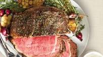 Slow-Roasted Prime Rib with Horseradish Cream Slow-Roasted Prime Rib with Horseradish Cream