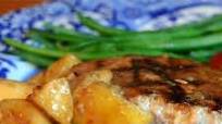Momma Pritchett's Grilled Pork Chops and Apple-Pear Topping Momma Pritchett's Grilled Pork Chops and Apple-Pear Topping