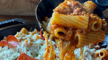 Pizza Pasta Skillet Pizza Pasta Skillet