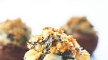 Cheesy Crab-Stuffed Mushrooms Cheesy Crab-Stuffed Mushrooms