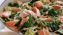 Salmon Pesto Pasta with Broccoli Recipe Salmon Pesto Pasta with Broccoli Recipe