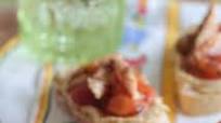 Salsa Chicken Bruschetta Salsa Chicken Bruschetta