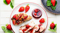 Honey and Thyme Strawberry Sauce Honey and Thyme Strawberry Sauce