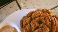 Blooming Onion and Dipping Sauce Blooming Onion and Dipping Sauce