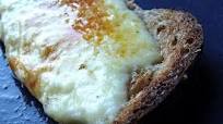 Tostadas con queso Tostadas con queso