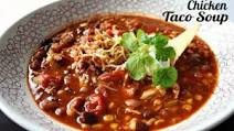 Crockpot Chicken Taco Soup Crockpot Chicken Taco Soup