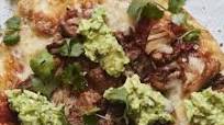 Carnitas and Guacamole Pizza Carnitas and Guacamole Pizza