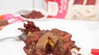 Red Velvet Protein Waffles Red Velvet Protein Waffles