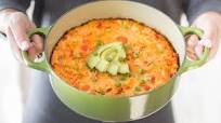 Sneak Peek Recipe from Juli Bauer's Paleo Cookbook: Buffalo Chicken Casserole Sneak Peek Recipe from Juli Bauer's Paleo Cookbook: Buffalo Chicken Casserole