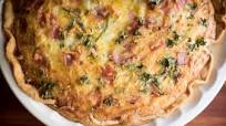 Deep Dish Ham & Cheese Quiche Deep Dish Ham & Cheese Quiche