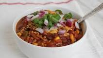 Slow-Cooker Sweet and Spicy Three Bean Chili Slow-Cooker Sweet and Spicy Three Bean Chili