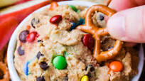 Monster Cookie Dough Hummus Monster Cookie Dough Hummus