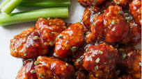 Poppers de pollo con salsa barbacoa de miel Poppers de pollo con salsa barbacoa de miel