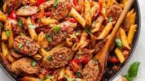 20-Minute Sausage Pasta Skillet 20-Minute Sausage Pasta Skillet