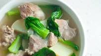 Filipino Pork Nilaga Soup (Boiled Pork with Bok Choy and Potato) Filipino Pork Nilaga Soup (Boiled Pork with Bok Choy and Potato)