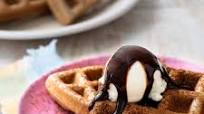 Chocolate Waffles Chocolate Waffles