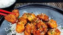 Crispy Air Fryer Chinese Honey Chicken Crispy Air Fryer Chinese Honey Chicken