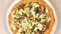 Truffled Mushroom and Goat Cheese Pizza Truffled Mushroom and Goat Cheese Pizza