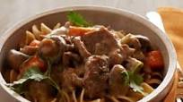 Healthy Pressure Cooker Beef Stroganoff Healthy Pressure Cooker Beef Stroganoff