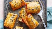 Harissa & lamb sausage rolls Harissa & lamb sausage rolls