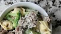 Sausage, Broccoli & Tortellini Bake Sausage, Broccoli & Tortellini Bake