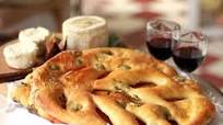 Fougasse - festbröd med oliver Fougasse - festbröd med oliver