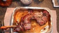 Pierna de venado al horno Pierna de venado al horno